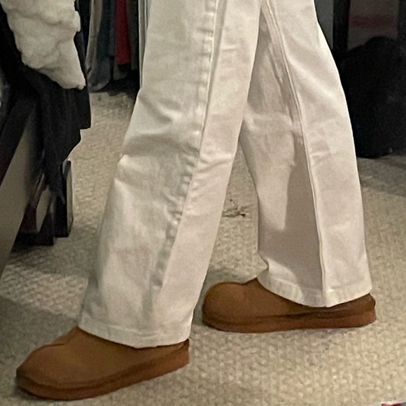 Dynamite White Heidi Wide Leg Jeans - Picture 2 of 2